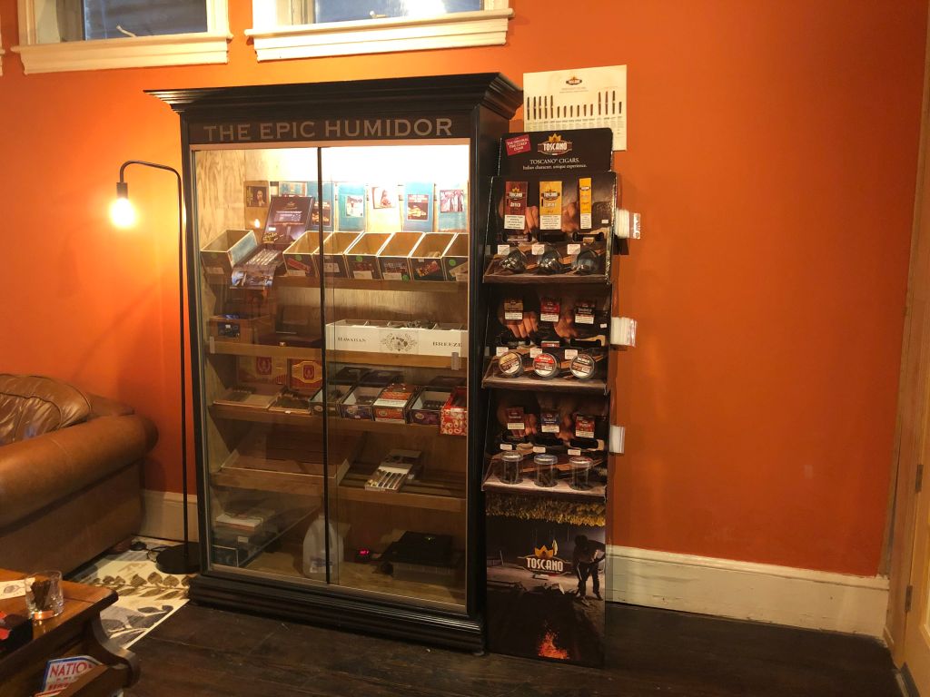 Flavored/Infused Cigar Humidor and Toscano line. (Photo/Connor Coles